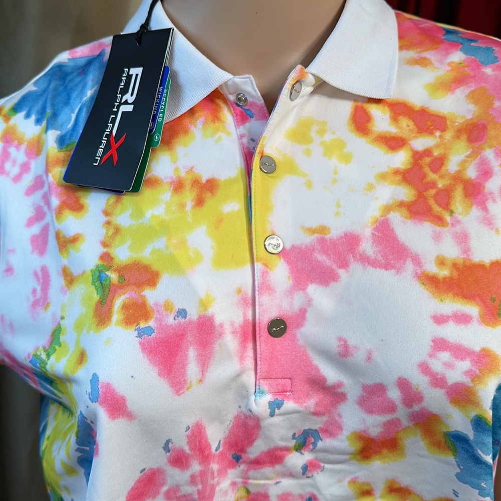 Ralph Lauren RLX Golf POLO & SKORT Sandy Lane Tie Dye SET - Picture 3 of 5